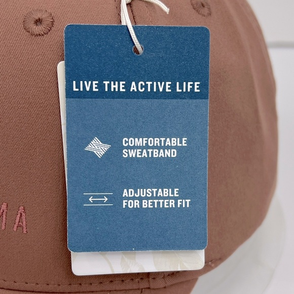 TOMMY BAHAMA CAP HAT, MAUVE, EMBROIDERED LOGO, ADJUSTABLE STRAP - Picture 14 of 14